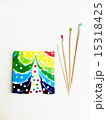 絵・絵画イメージ・筆 15318425