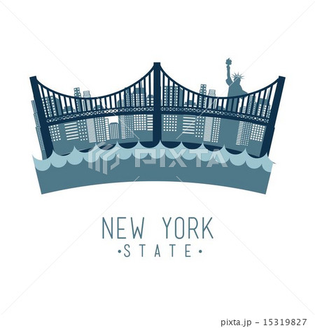 new york design over white background vector illustration 15319827