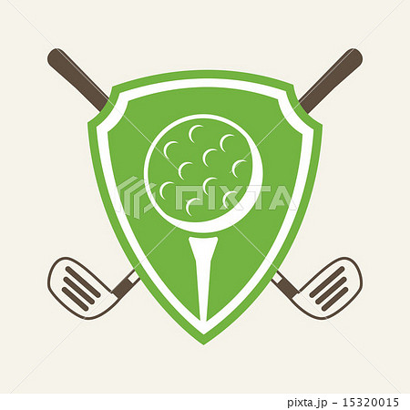 golf design over white background vector illustration golf design over white background vector illustration 15320015