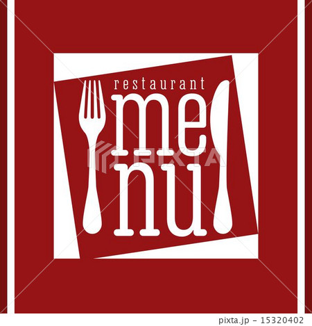 menu design over red background vector illustration menu design over red background vector illustration 15320402