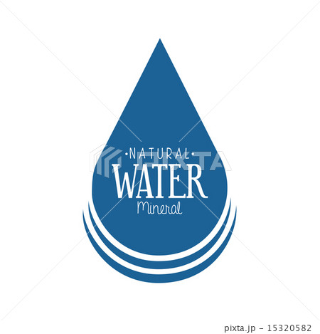 natural water over white background vector illustration 15320582