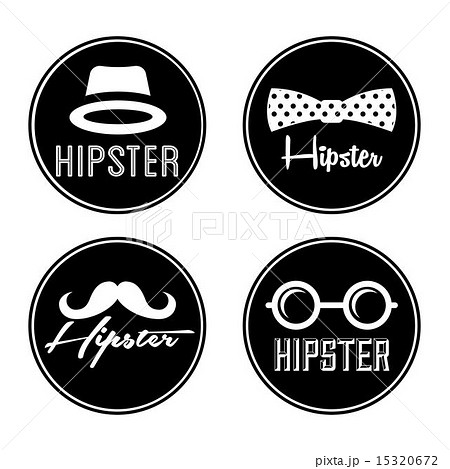 hipster design over white background vector illustration 15320672