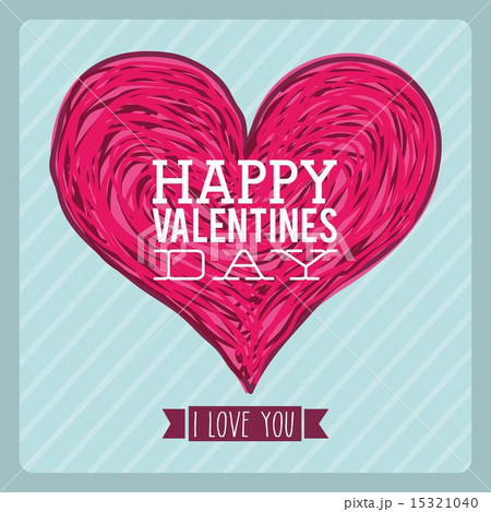 love design over blue background vector illustration love design over blue background vector illustration 15321040