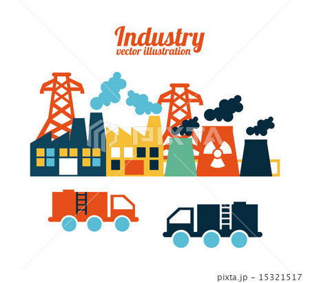 industry design over white background vector illustration 15321517