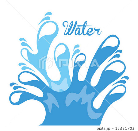 water design over white background vector illustration 15321703
