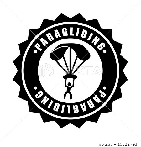 Paragliding design over white background vector illustration Paragliding design over white background vector illustration 15322793