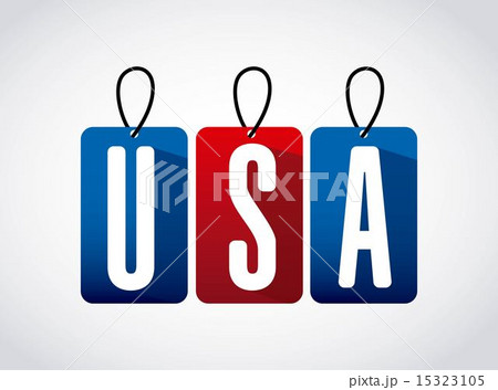 USA design over gray background vector illustration USA design over gray background vector illustration 15323105