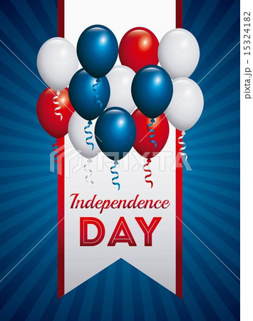 USA design over blue background vector illustration 15324182
