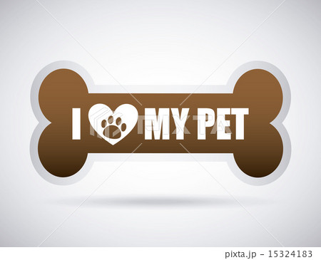 Pet design over gray background vector illustration 15324183