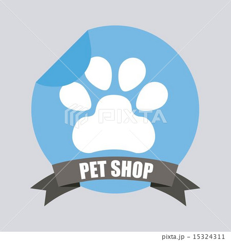 Pet design over gray background vector illustration Pet design over gray background vector illustration 15324311