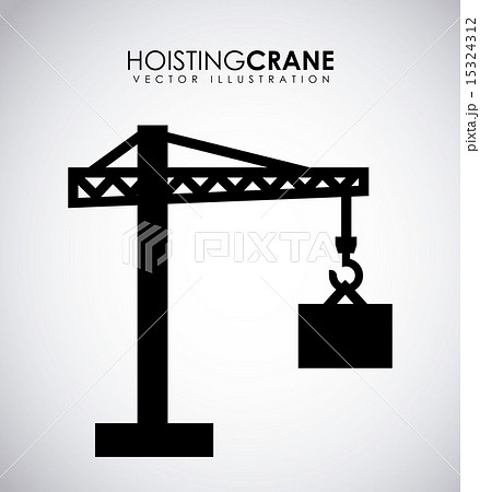 Construction design over gray background vector illustration Construction design over gray background vector illustration 15324312