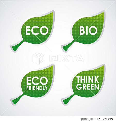 Ecology design over gray background vector illustration 15324349