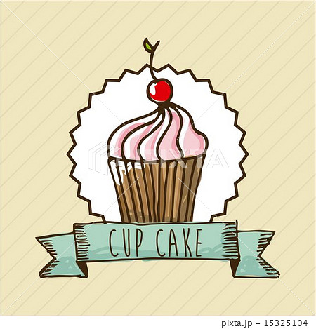 Bakery design over beige background vector illustration 15325104