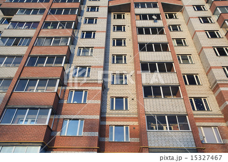 wall brick house with windows wall brick house with windows 15327467