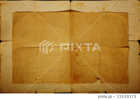 texture old vintage yellowed paper, writing papers 15330173