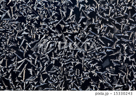 ice texture, macro, blue broken cold the background 15330243