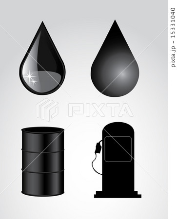 petroleum design over gray background vector illustration 15331040