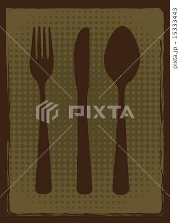 menu design over dotted background vector illustration 15333443