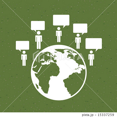 think green over green background vector illustration think green over green background vector illustration 15337259