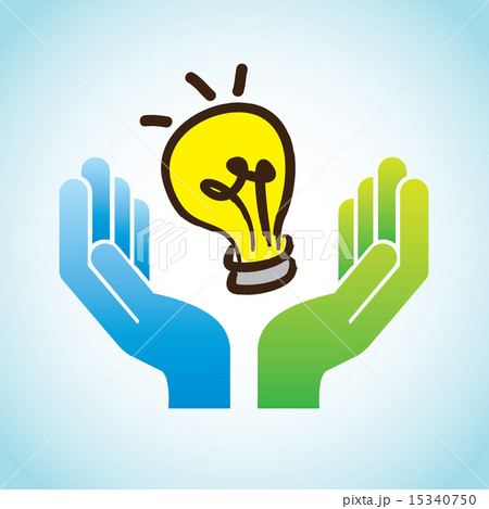 energy design over blue background vector illustration 15340750