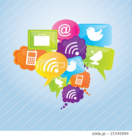 Communication icons 15340994