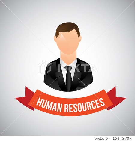 human resources over gray background vector illustration human resources over gray background vector illustration 15345707