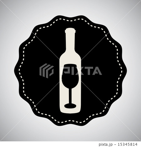 wine bottle design 15345814