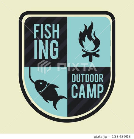 camping design over cream background vector illustration camping design over cream background vector illustration 15348908