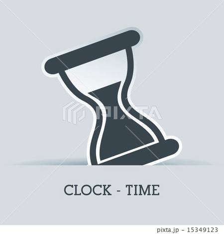 time design over blue background vector illustration 15349123