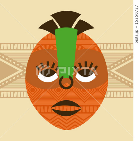 Africa design over beige background vector illustration 15350727