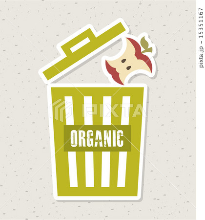 Recycle design over beige background vector illustration Recycle design over beige background vector illustration 15351167
