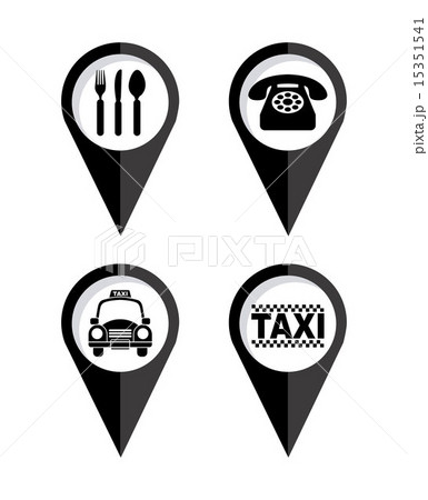 Taxi design over white background vector illustration Taxi design over white background vector illustration 15351541