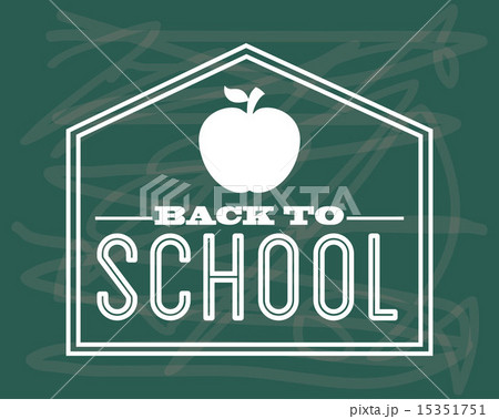 school design over blue background vector illustration 15351751