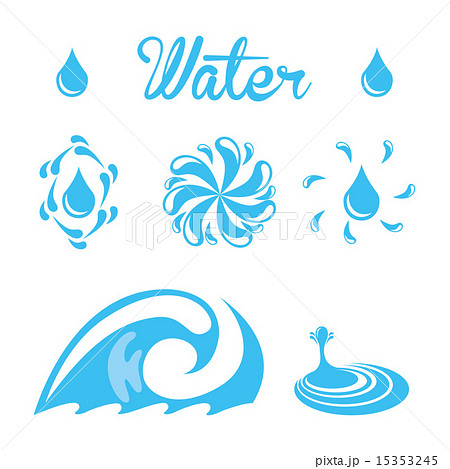 water design over white background vector illustration 15353245