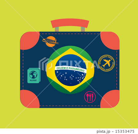 travel design over green background vector illustration 15353475
