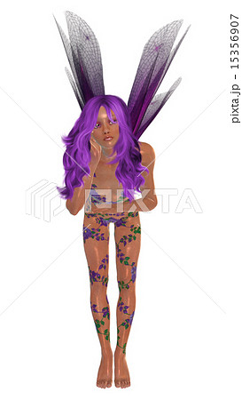 Purple Flower Fairy 15356907