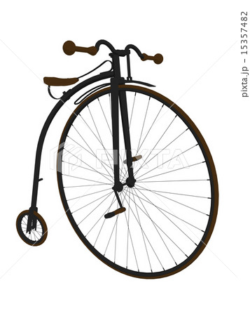 Penny Farthing Bicycle Art Illustration 15357482