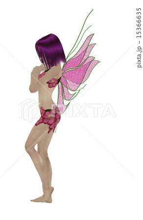 Pink Flower Fairy 15366635
