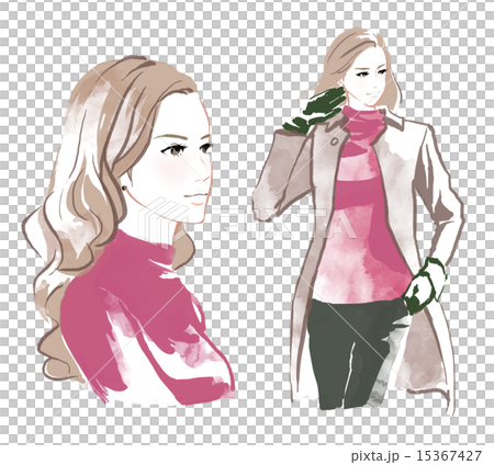 成年女性形象 15367427