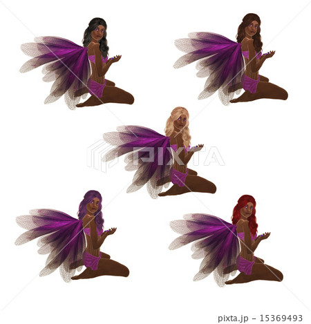 African American Purple Fairy African American Purple Fairy 15369493