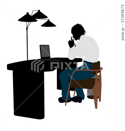 African American Male Business Silhouette 15369673