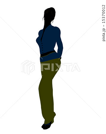 Female Office Illustration Silhouette 15370012