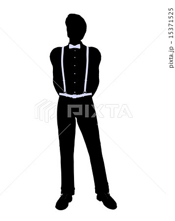 Male Business Silhouette Male Business Silhouette 15371525