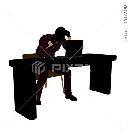 Male Business Silhouette 15372192