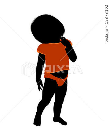 Female Infant Toddler Illustration Silhouette Female Infant Toddler Illustration Silhouette 15373102