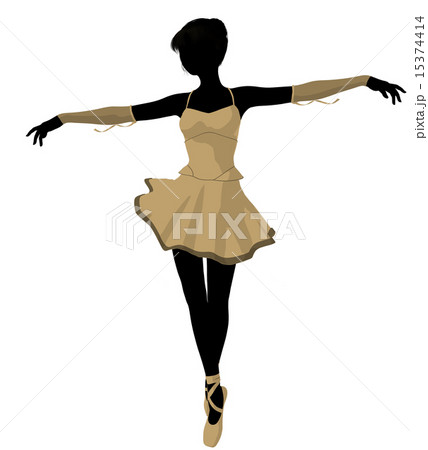 Ballerina Illustration Silhouette Ballerina Illustration Silhouette 15374414