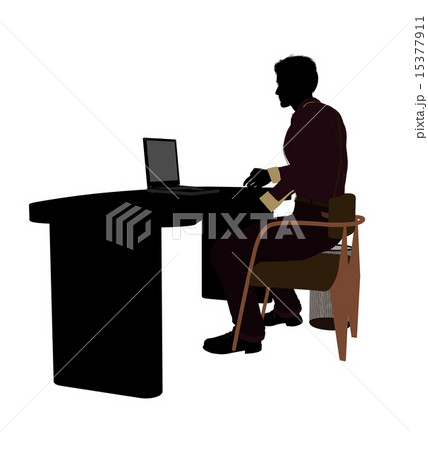 Male Business Silhouette 15377911