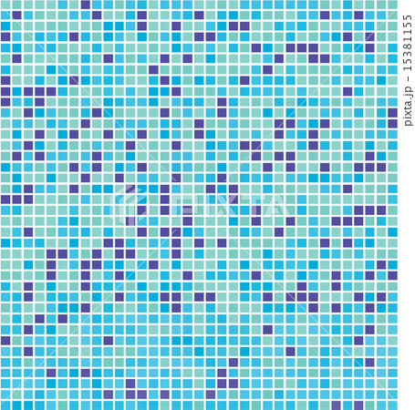 abstract square pixel mosaic background 15381155