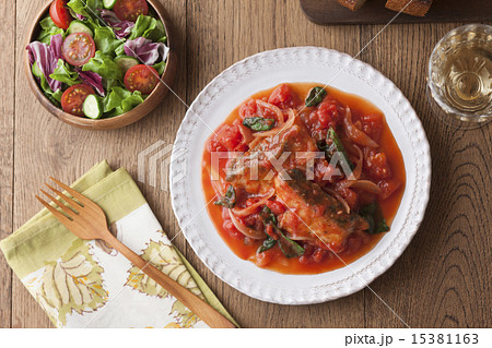 タラのトマト煮 15381163