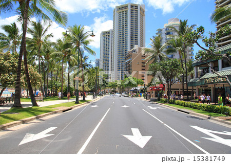 ハワイの道 15381749